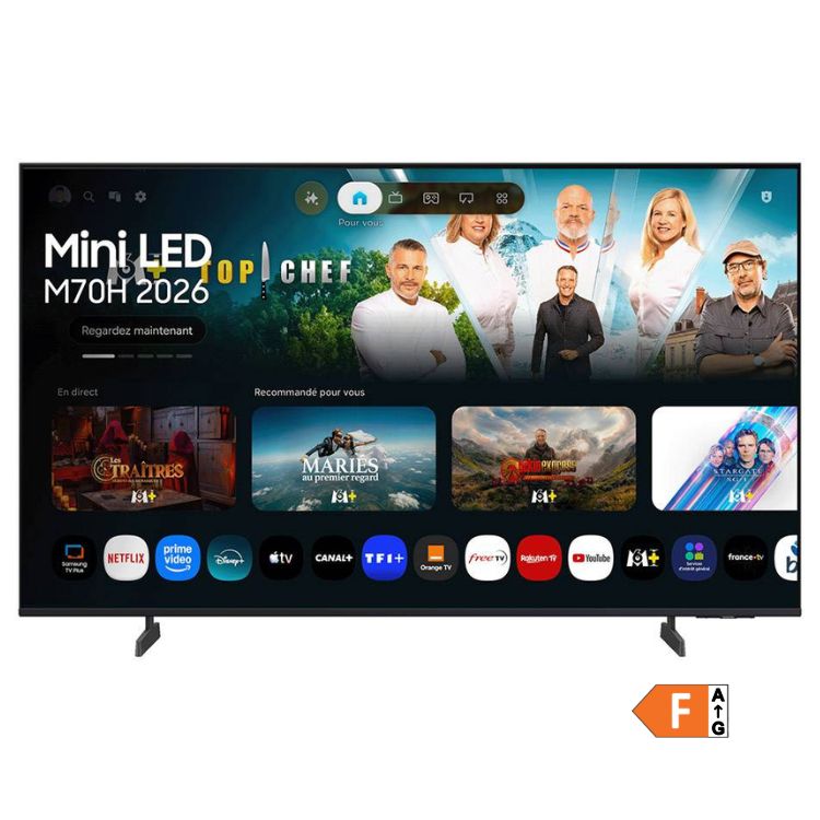 Televisão Samsung M70H (2026) Smart TV 4K Mini LED 43"