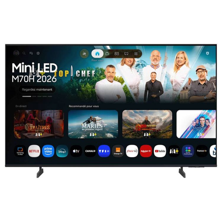 Televisão Samsung M70H (2026) Smart TV 4K Mini LED 75"