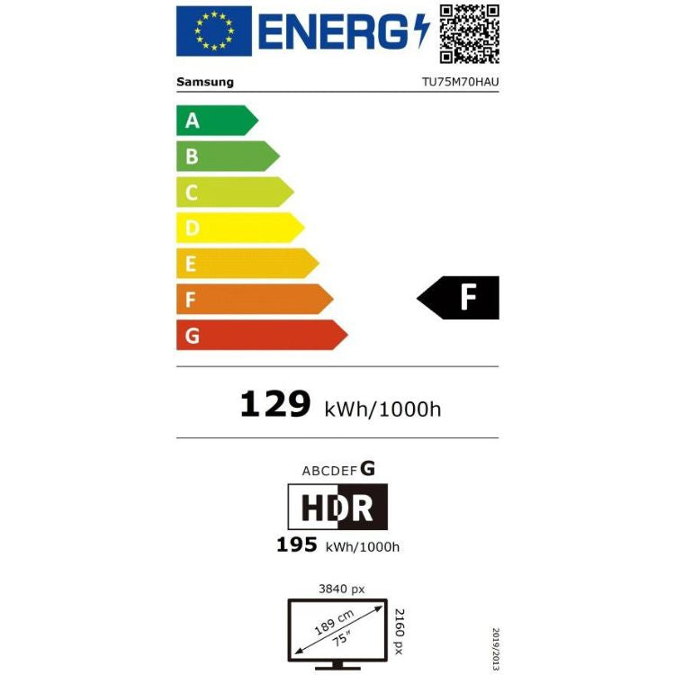 Televisão Samsung M70H (2026) Smart TV 4K Mini LED 75"