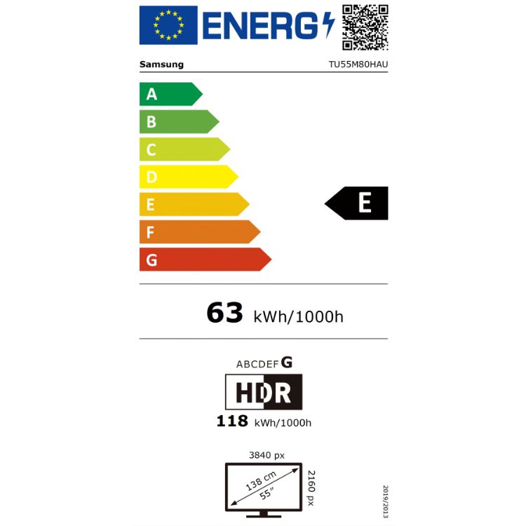 Televisão Samsung M80H (2026) Smart TV 4K Mini LED 55"