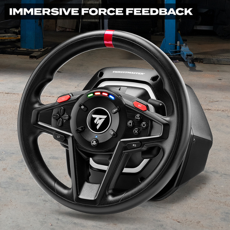 Lenkrad + Pedale Thrustmaster T128 Force Feedback PS5/PS4/PC