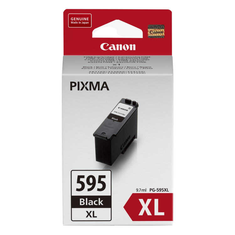 Tinteiro Canon PG-595XL Preto