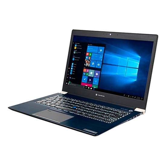 Dynabook Portégé X30-F-14V laptop, 13.3" screen, dark blue, Windows 10.