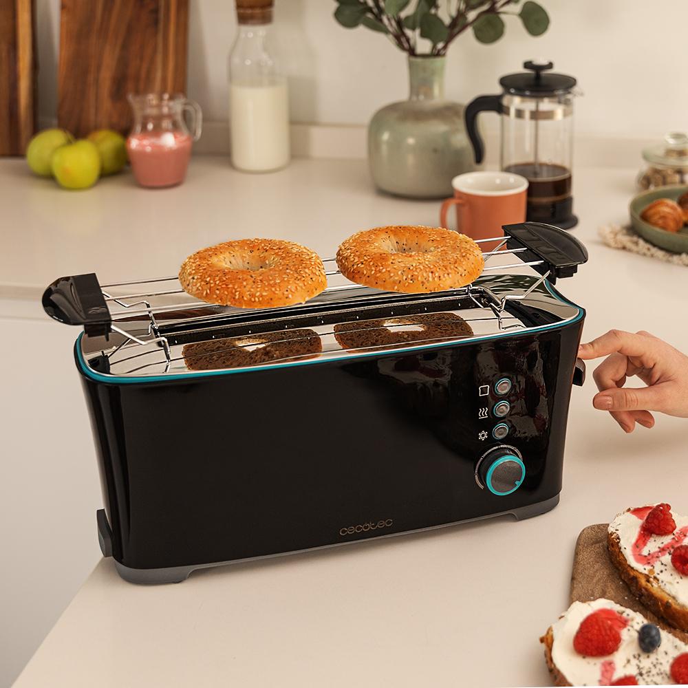 Torradeira Cecotec ToastTaste Extra 1000W Preto