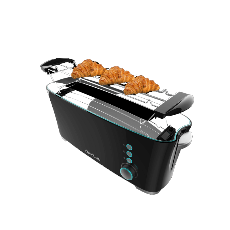 Torradeira Cecotec ToastTaste Extra 1000W Preto