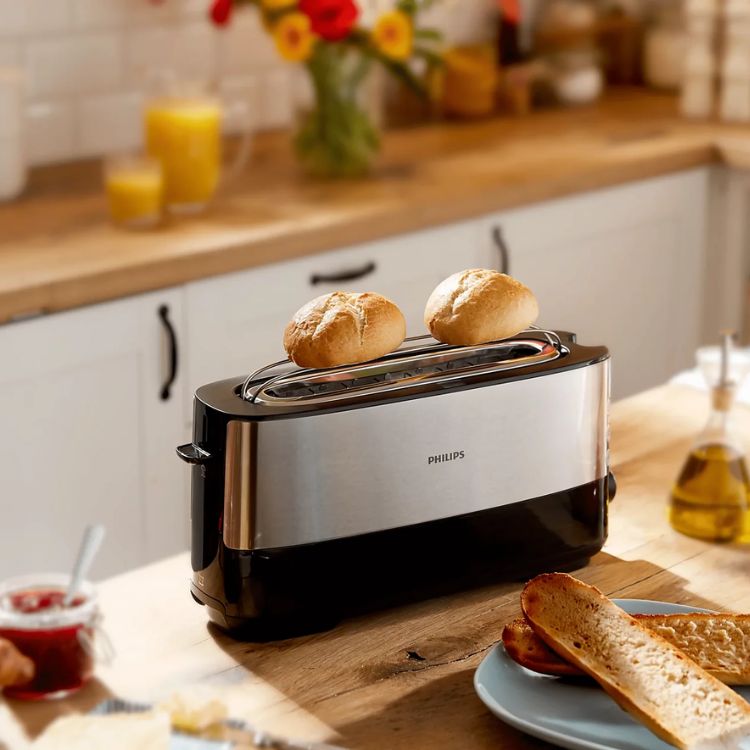Torradeira Philips HD2692/90 2 Fatias 900W Inox
