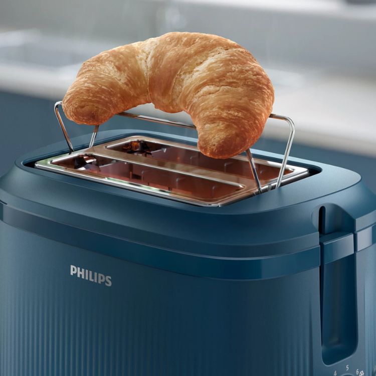 Torradeira Philips Série 3000 HD2511/70 2 Fatias 900W Azul