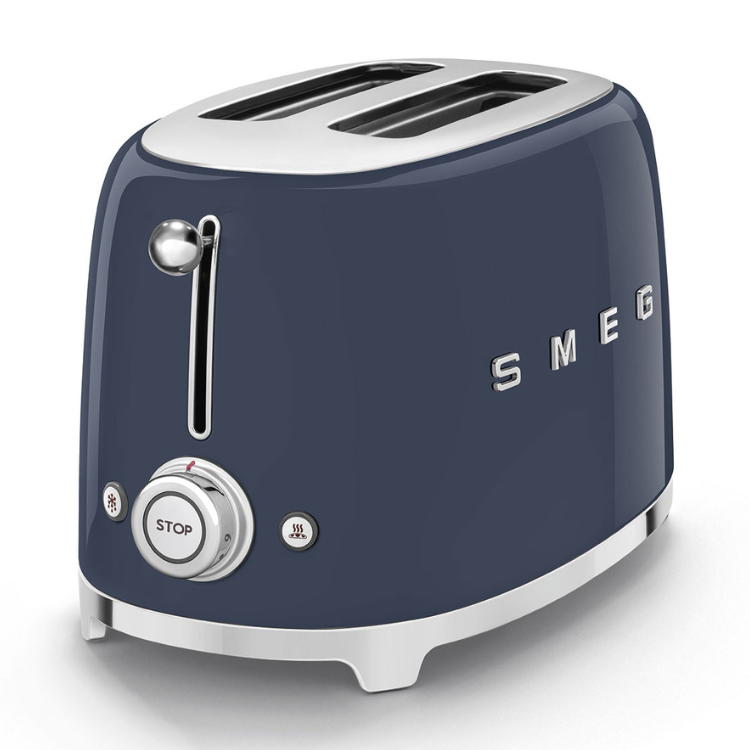 Torradeira Smeg Anni 50 2 Fatias Azul Escuro