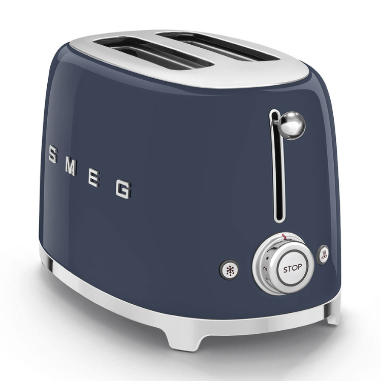 Torradeira Smeg Anni 50 2 Fatias Azul Escuro