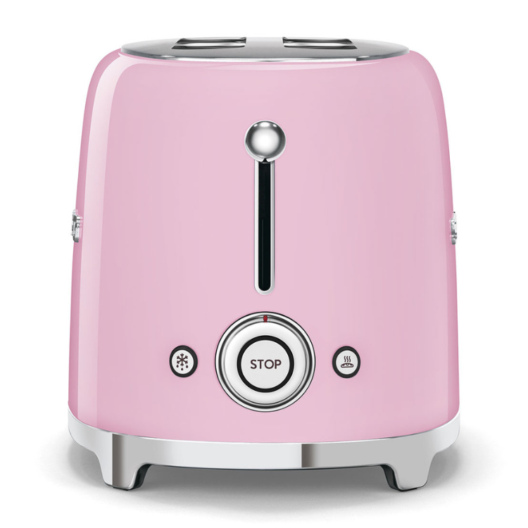 Torradeira Smeg Anni 50 2 Fatias Rosa