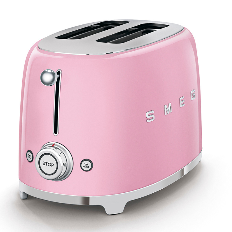 Torradeira Smeg Anni 50 2 Fatias Rosa