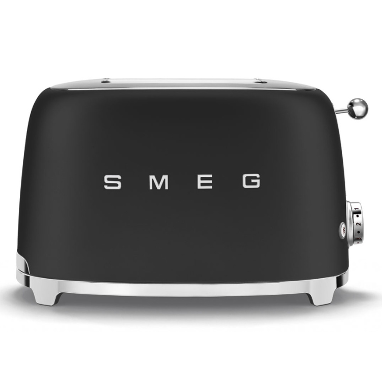 Torradeira Smeg Anni 50 2 Fatias Preto Mate