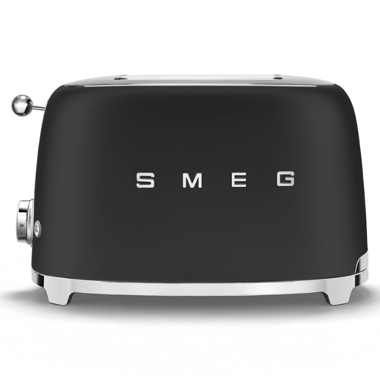 Torradeira Smeg Anni 50 2 Fatias Preto Mate