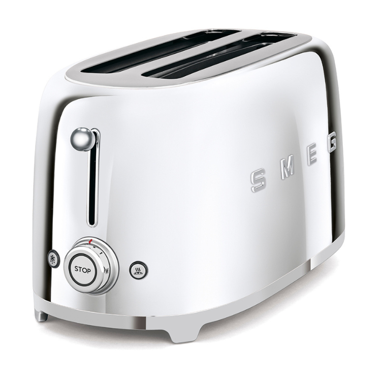Torradeira Smeg Anni 50 4 Fatias Aço