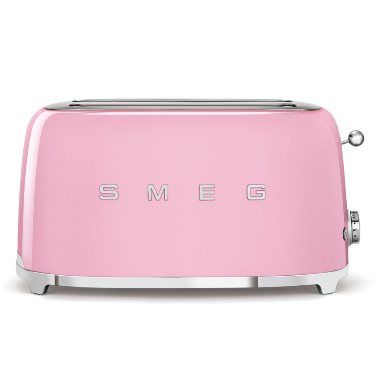 Torradeira Smeg Anni 50 4 Fatias Rosa