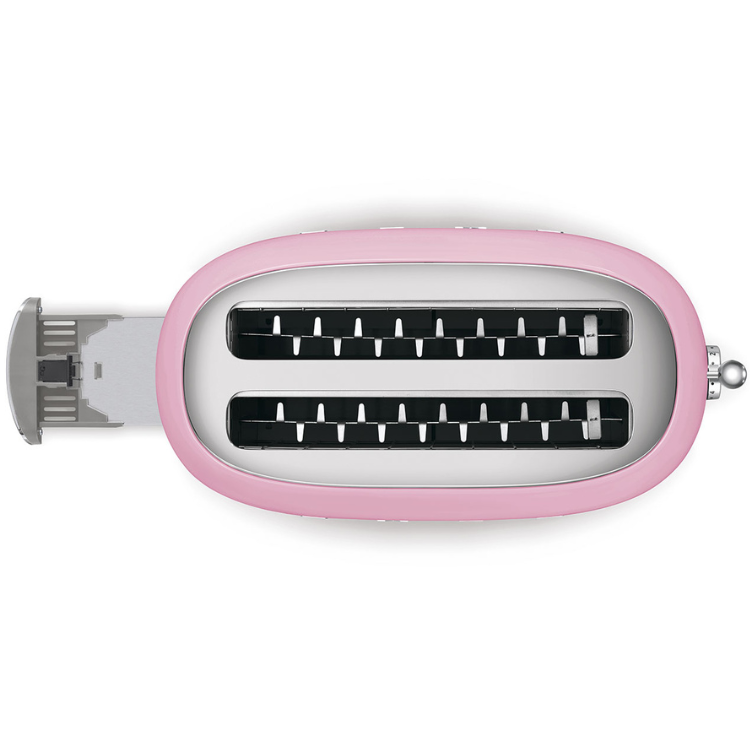 Torradeira Smeg Anni 50 4 Fatias Rosa