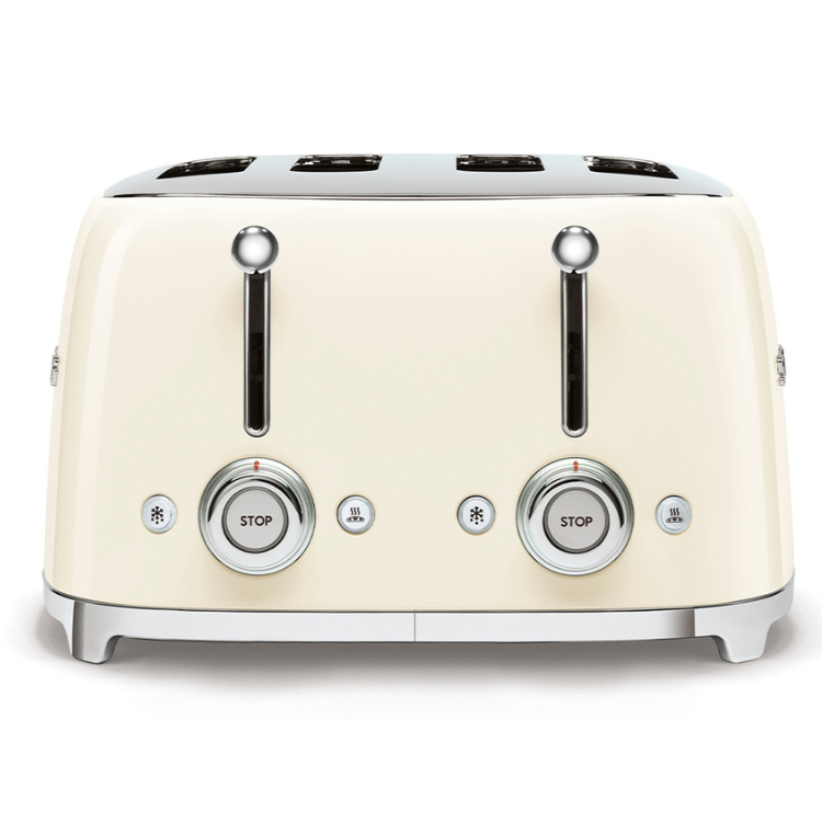 Torradeira Smeg Anni 50 4 Fendas Creme