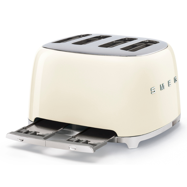 Torradeira Smeg Anni 50 4 Fendas Creme