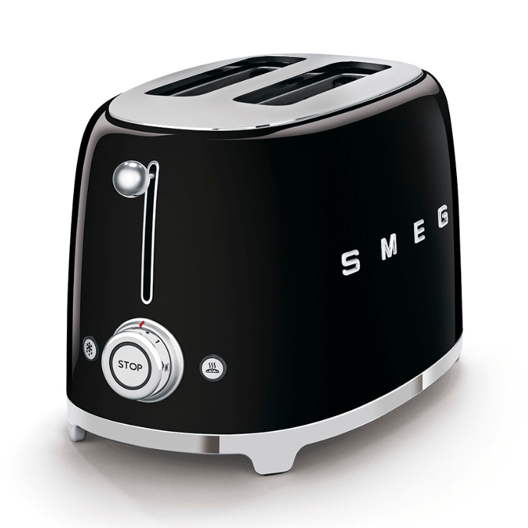 Torradeira Smeg Anni 50 2 Fatias Preto