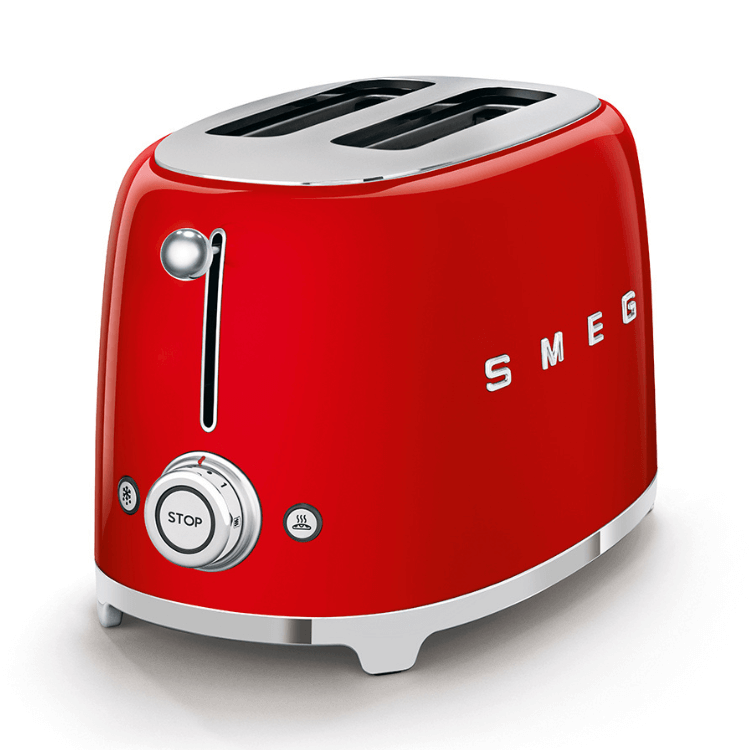 Torradeira Smeg Anni 50 2 Fatias Vermelho