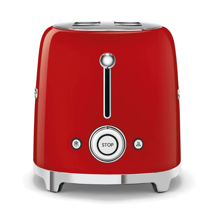Torradeira Smeg Anni 50 2 Fatias Vermelho