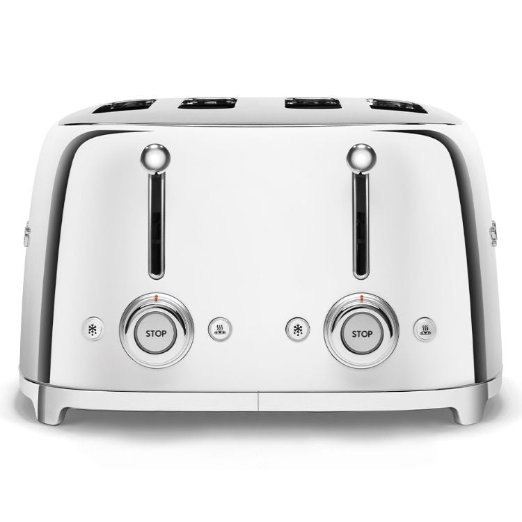 Torradeira Smeg Anni 50 4 Fatias Cromado