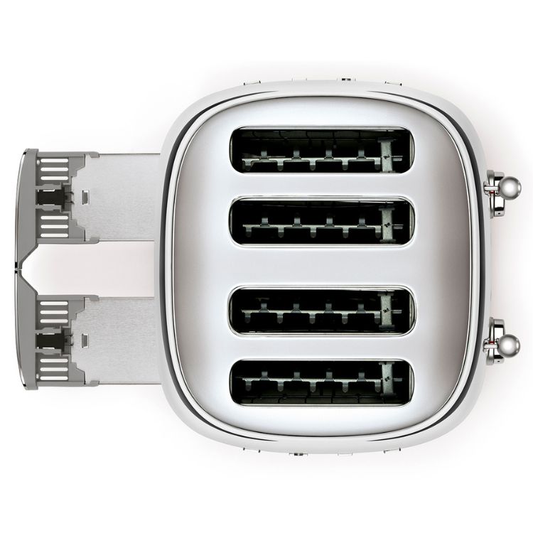 Torradeira Smeg Anni 50 4 Fatias Cromado