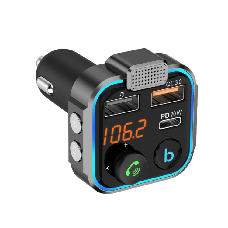 FM-Transmitter/Ladegerät Rixus Metall PD 20W