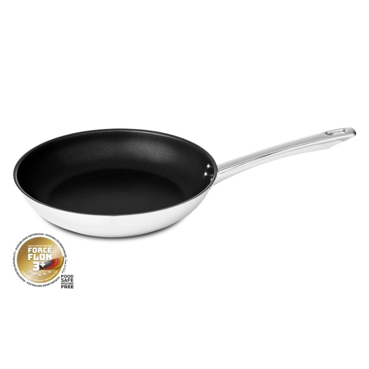 Trem de Cozinha Silampos 9 Peças + Faqueiro 24 Peças DOMUS Aço Inoxidável