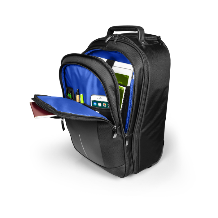 Port Designs Chicago Evo Trolley-Rucksack 15,6" Schwarz