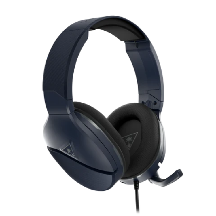 Turtle Beach Recon 200 Gen 2 dark blue gaming headset with mic.