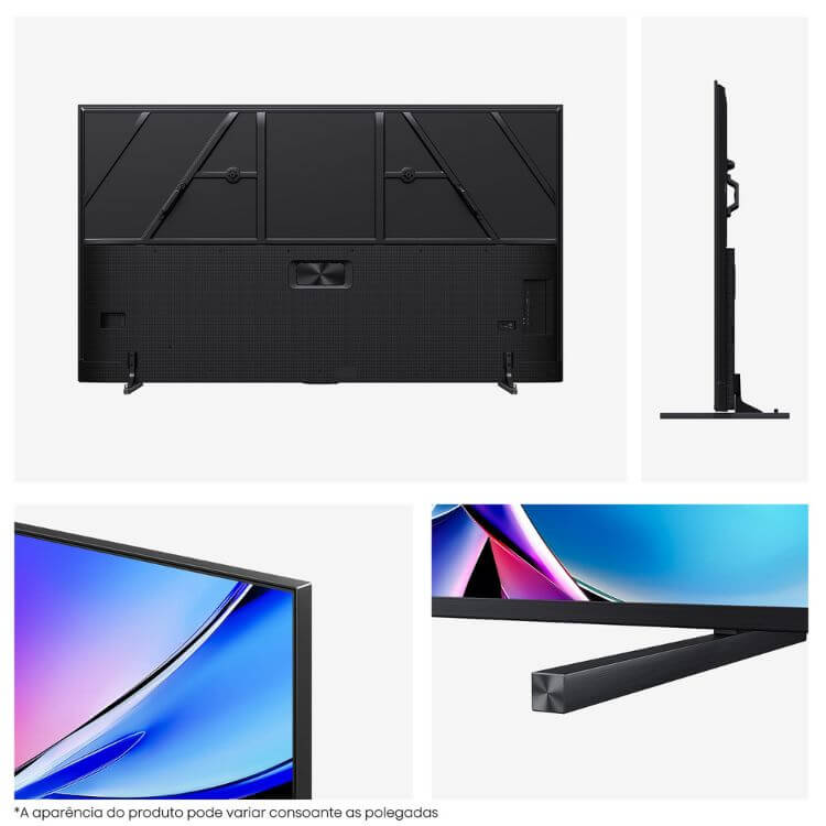 Televisão Hisense E7Q Pro Smart TV 4K QLED 100"