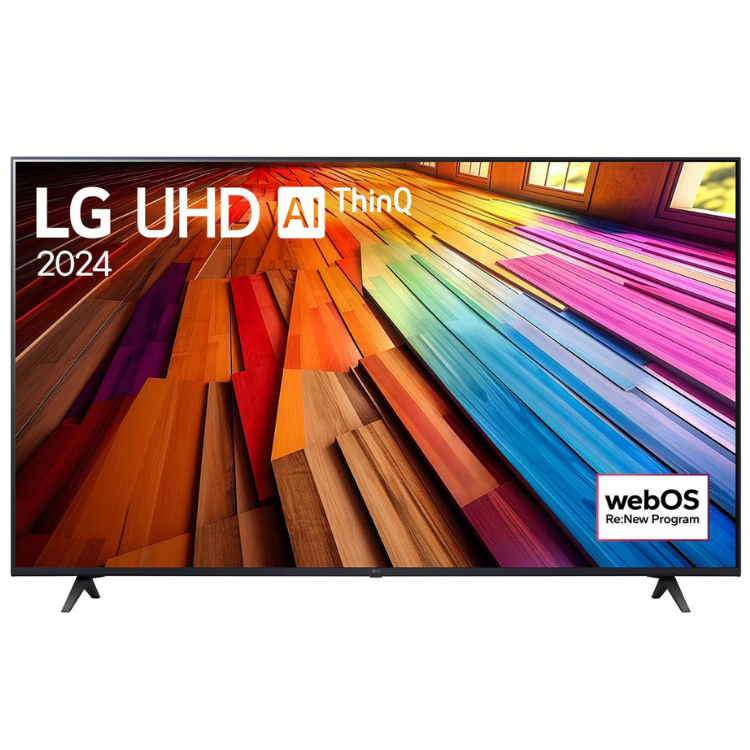 Televisão LG Série UT80 2024 Smart TV 4K WebOS LED 75"