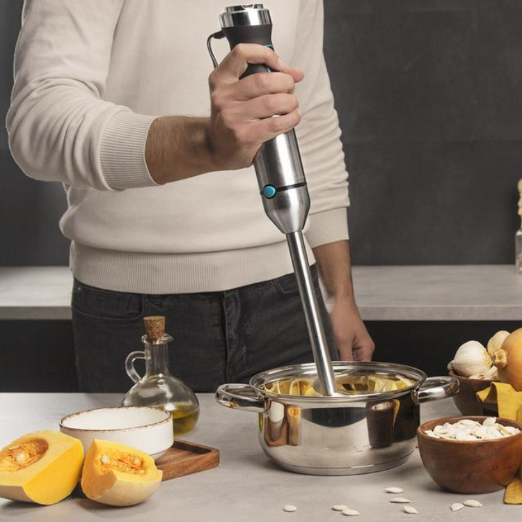 Varinha Mágica Cecotec Power TitanBlack 1500 XL CreamCrush 1500W