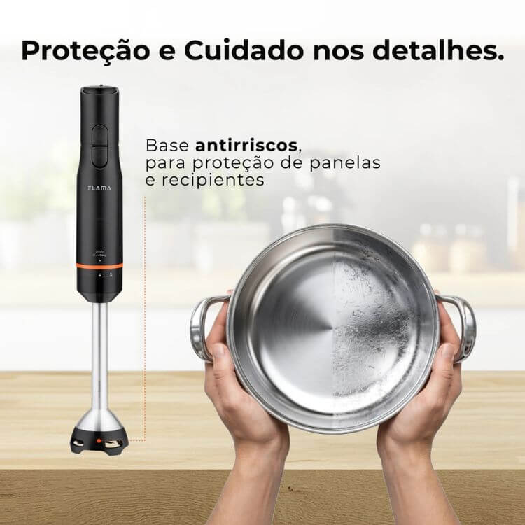 Varinha Mágica Flama 2037FL BlendEasy AntiScratch 1200W