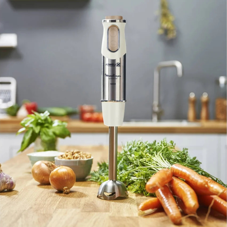 Moulinex Quickchef 1000W Stabmixer Weiß