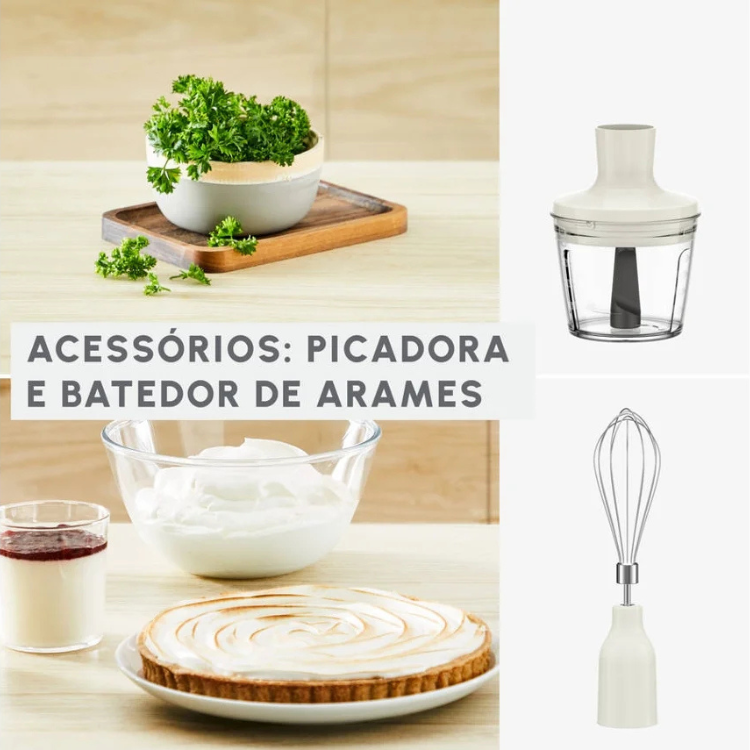 Varinha Mágica Moulinex Quickchef 1000W Branco
