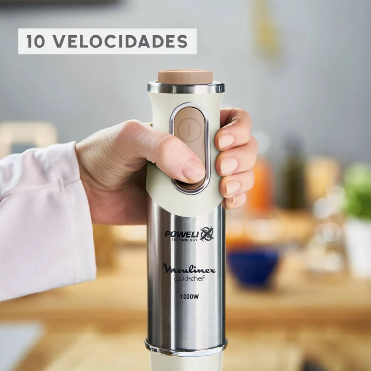 Varinha Mágica Moulinex Quickchef 1000W Branco