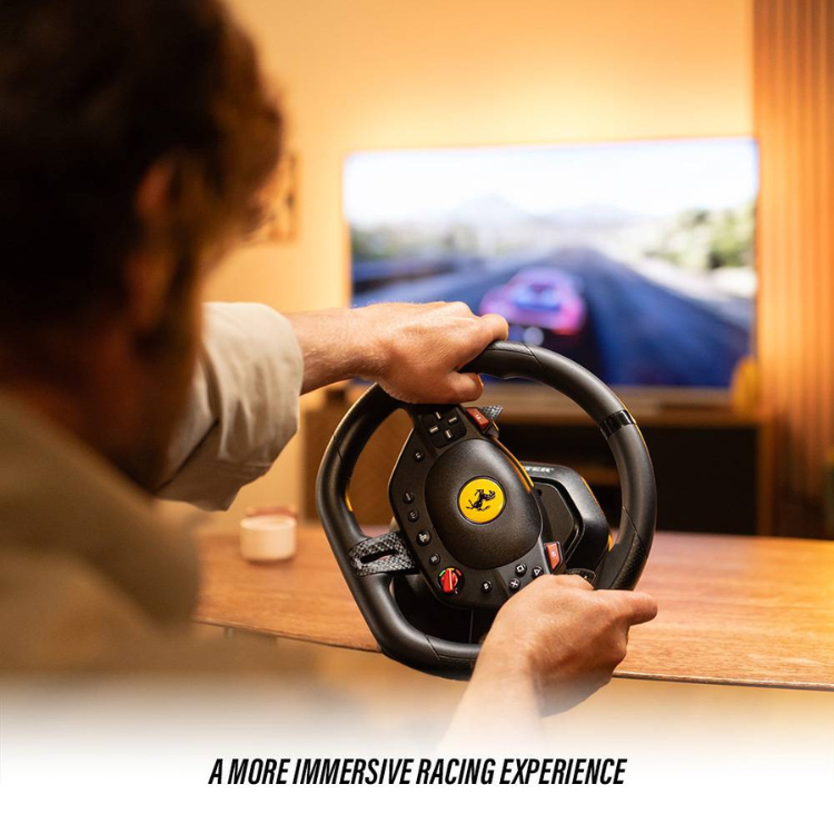 Volante + Pedais Thrustmaster T98-P Ferrari 296GTB PS5/PS4/PC
