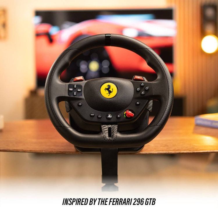 Lenkrad + Pedale Thrustmaster T98-P Ferrari 296GTB PS5/PS4/PC