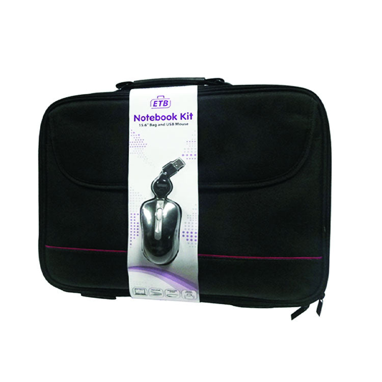 Mala c/ Rato Ewent Business Kit 15.6" Preto