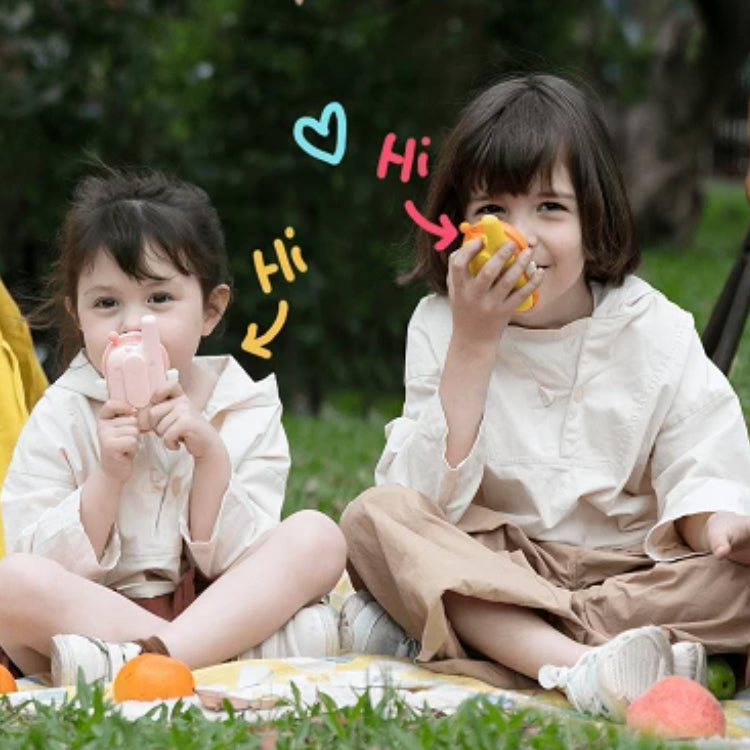 Walkie Talkie Picocici K22 Laranja/Rosa