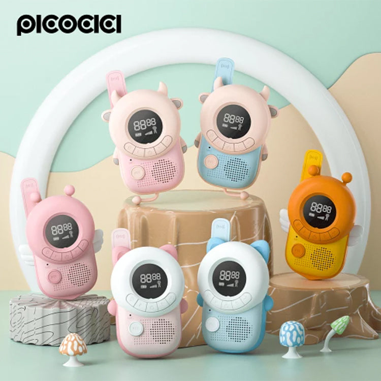 Walkie Talkie Picocici K22 Laranja/Rosa