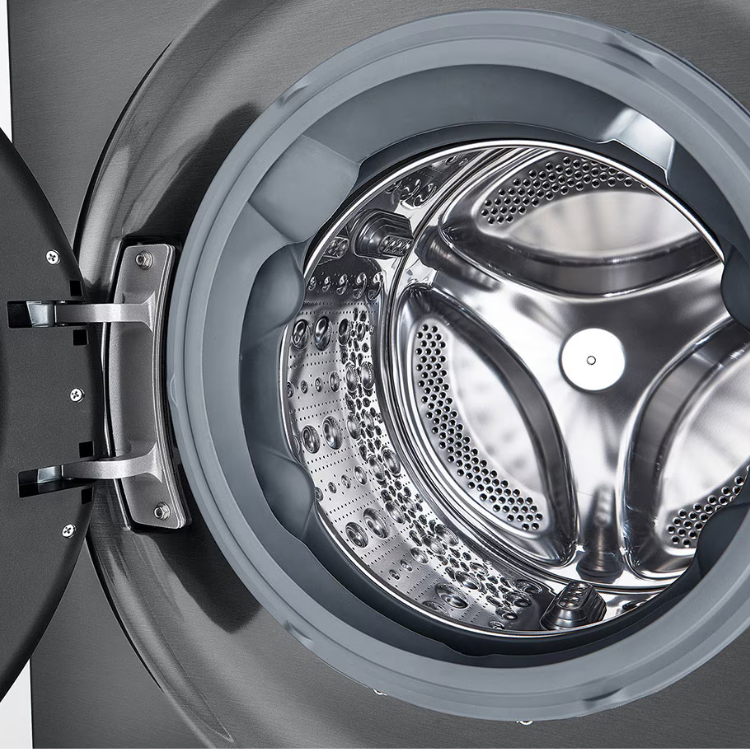 Máquina de Lavar e Secar Roupa LG WashTower WT1210BBF 12Kg/10Kg 1400RPM Classe A Preto