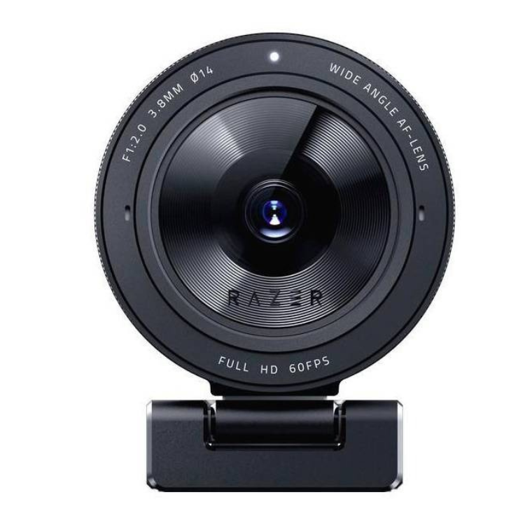 Razer Kiyo Pro webcam, black, full HD 1080p 60fps.