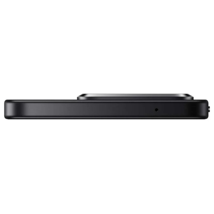 Xiaomi 15T 5G preto, vista lateral de um smartphone com detalhes de corpo e bordas.