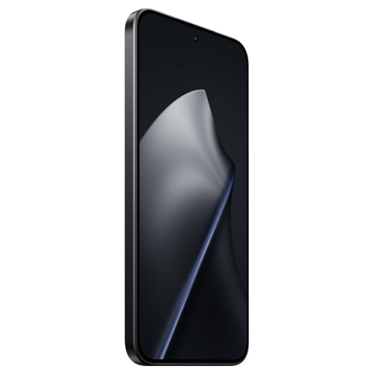 Smartphone Xiaomi 15T 5G preto com ecrã grande e fluido.