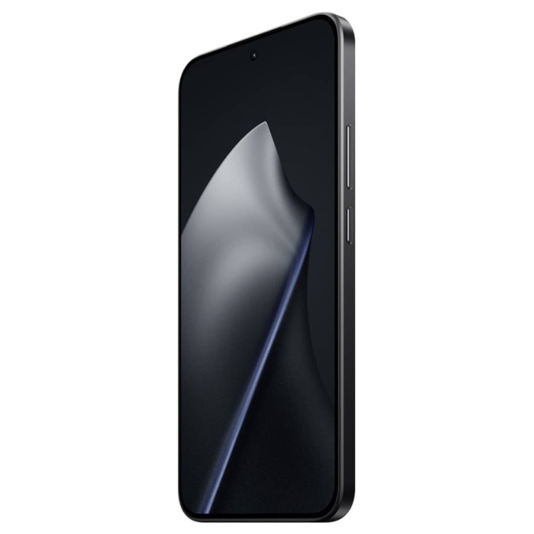 Smartphone Xiaomi 15T 5G preto com ecrã grande e fluido.