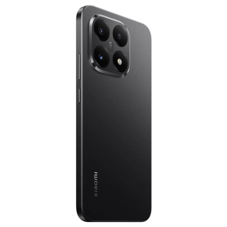 Xiaomi 15T 5G preto, smartphone com quatro câmeras traseiras e logotipo Xiaomi na parte inferior.