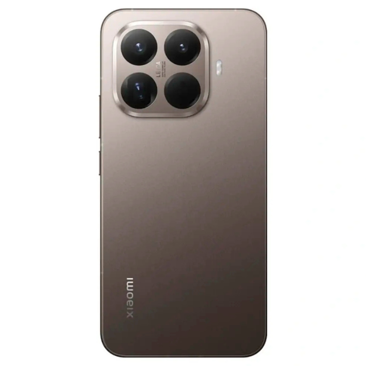 Xiaomi 15T Pro 5G, dourado, quatro câmeras traseiras e logotipo da marca na parte inferior.